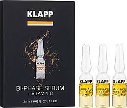 Двофазна сироватка "Вітамін С" - Klapp Bi-Phase Serum Vitamin C — фото N1