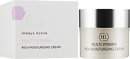 Зволожувальний крем для обличчя - Holy Land Cosmetics Multi Vitamin Rich Moisturizing Cream — фото N2