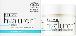 Крем для лица с гиалуроновой кислотой - Styx Naturcosmetic Hyaluron+ Serum Creme Mit Bio Aloe Vera — фото N2