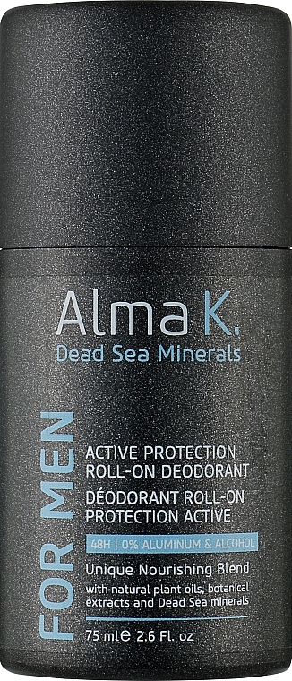 Дезодорант кульковий   - Alma К. Active Protection Roll-On Deodorant — фото N8