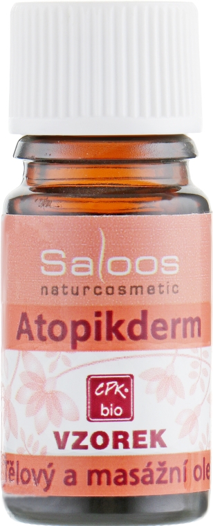 Масажна олія "Атопікдерм"  - Saloos (міні) — фото N1