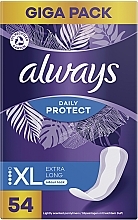 Щоденні прокладки "Нейтралізація запаху", 54 шт. - Always Daily Protect XL — фото N2