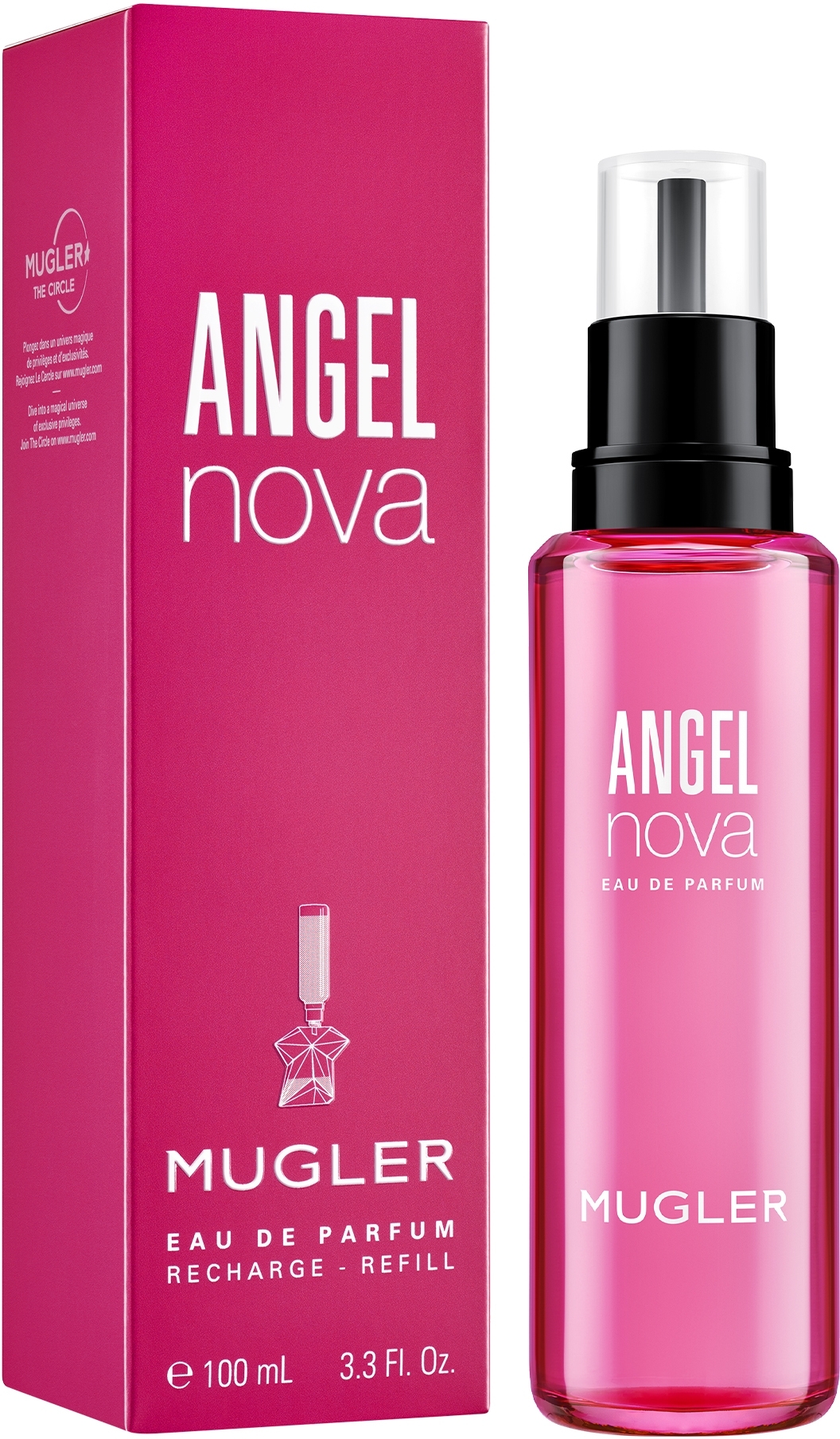 Mugler Angel Nova Refill Bottle - Парфюмированная вода (запасной блок) — фото 100ml