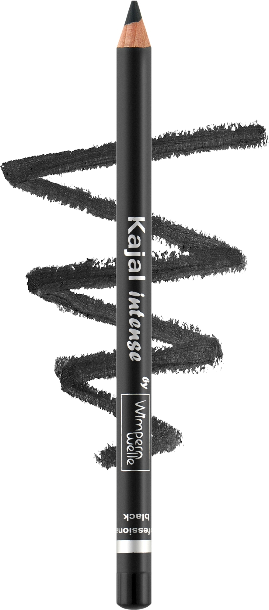 Олівець для очей - Wimpernwell Kajal Intense — фото Black