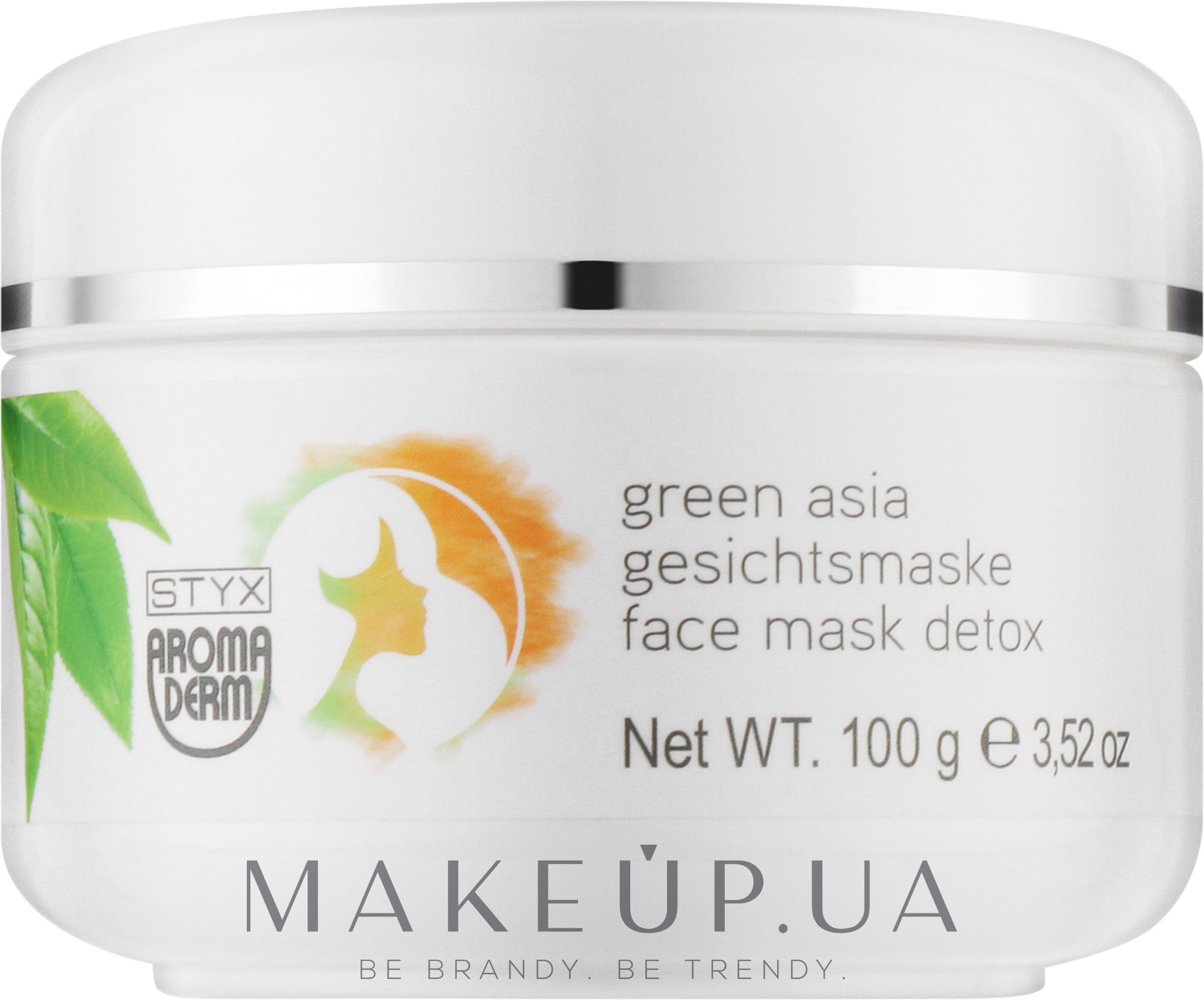 Детокс-маска для обличчя - Styx Naturcosmetic Aroma Derm Green Asia Face Mask Detox — фото 100g