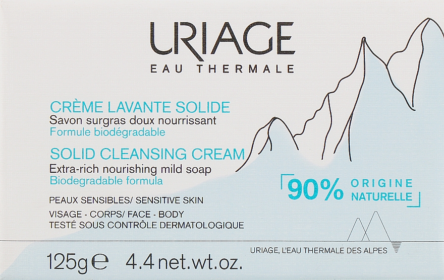 Твердый очищающий крем - Uriage Lavante Solid Cleansing Cream