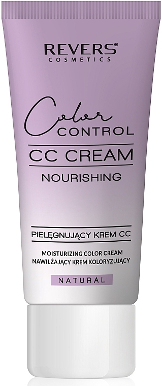 CC-крем для обличчя - Revers Color Control CC Cream Nurturing — фото N1