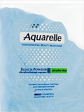 Обесцвечивающий порошок для профессионального использования (пакет) - Sts Cosmetics Aquerelle Bleach Powder  — фото N1