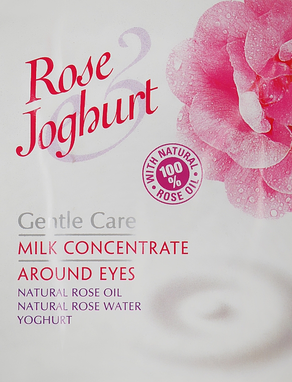 Молочный концентрат для области вокруг глаз - Bulgarian Rose Rose Joghurt (пробник)