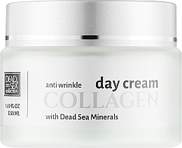 Парфумерія, косметика Денний крем проти зморщок з колагеном та мінералами Мертвого моря - Dead Sea Collection Collagen Day Cream
