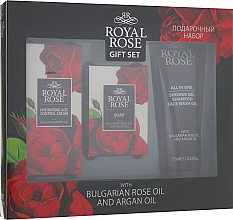 Духи, Парфюмерия, косметика УЦЕНКА Набор для мужчин - BioFresh Royal Rose Gift Set (all/in/one/75ml + soap/50g + cr/30ml) *