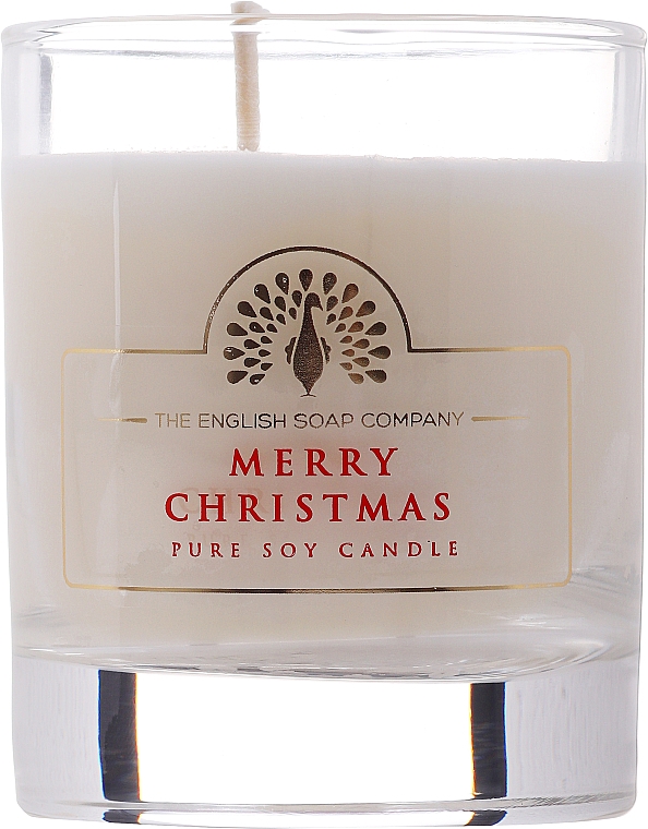 Ароматическая свеча - The English Soap Company Christmas Collection Merry Christmas Candle — фото N1