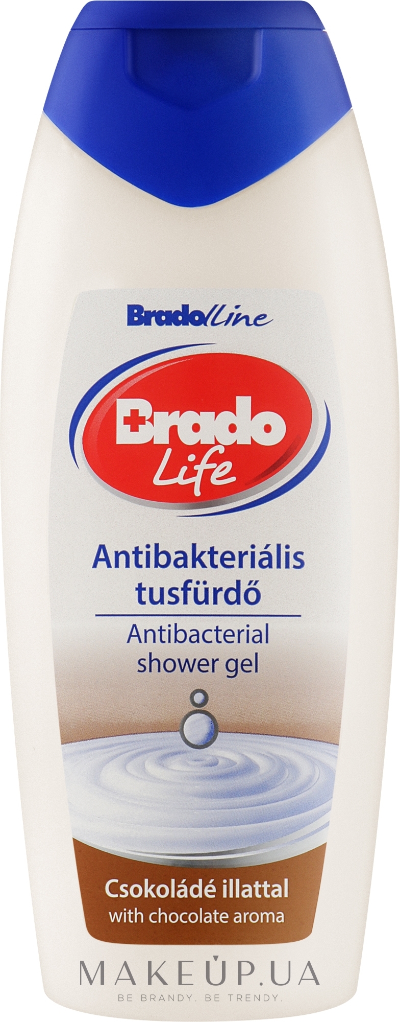 Гель для душа - BradoLine Brado Life Chocolate Antibacterial Shower Gel — фото 400ml