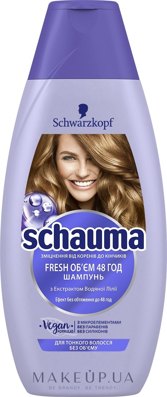 Шампунь для волос "Объем и свежесть" - Schauma — фото 400ml
