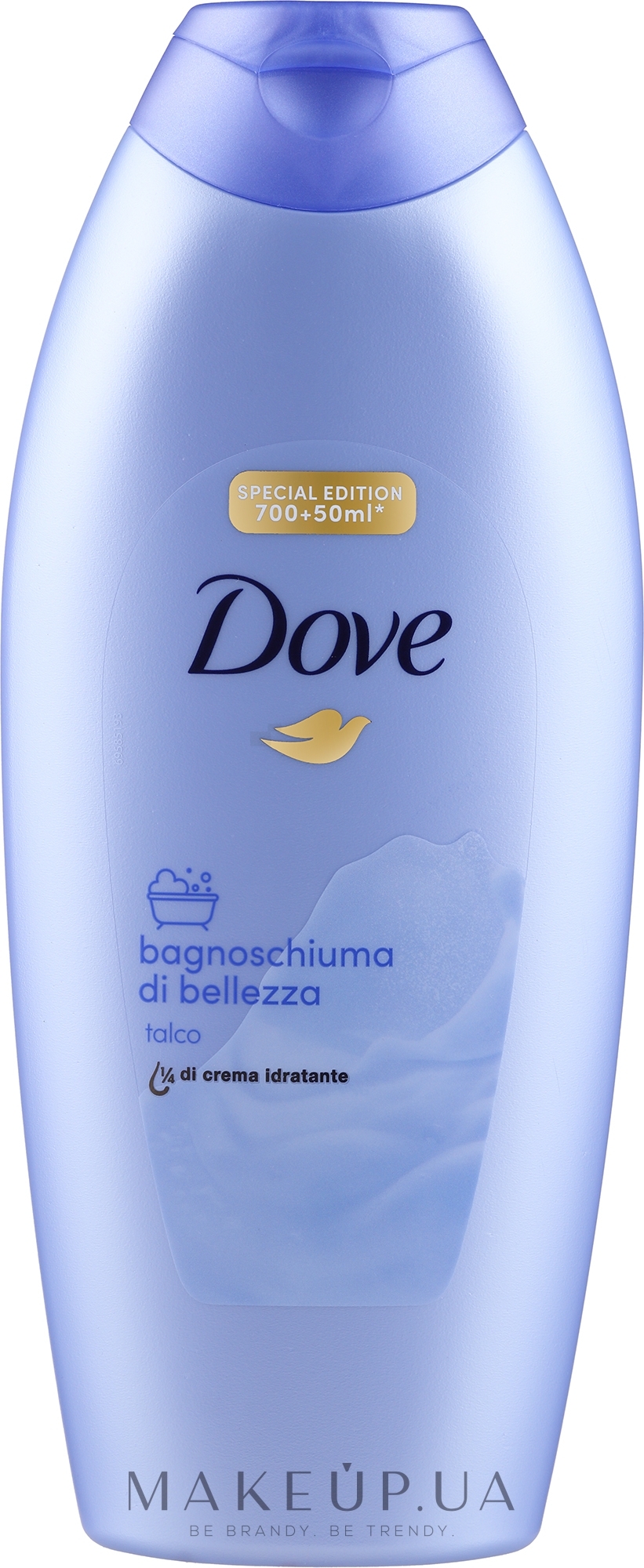 Крем-гель для душа - Dove Talco Shower Gel Bath Foam — фото 750ml