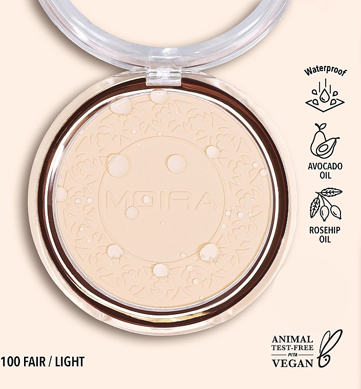 Водостойкая фиксирующая пудра - Moira Soft Focus Waterproof Setting Powder  — фото N2