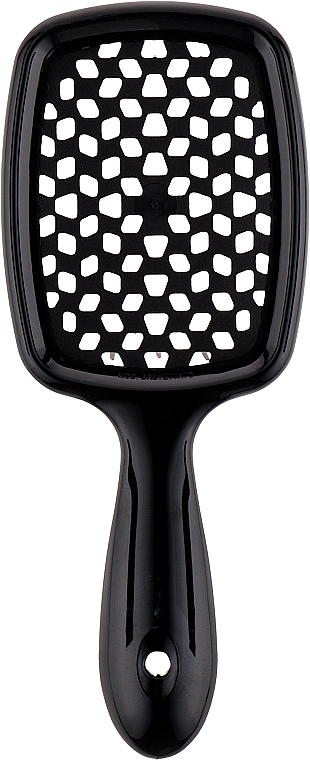 Расческа для волос, черная - Janeke Superbrush Small — фото N3