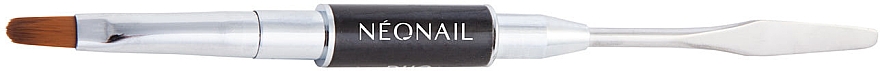Пензлик-шпатель для полігелю 2 в 1 - NeoNail Professional Duo Acrylgel Brush — фото N1