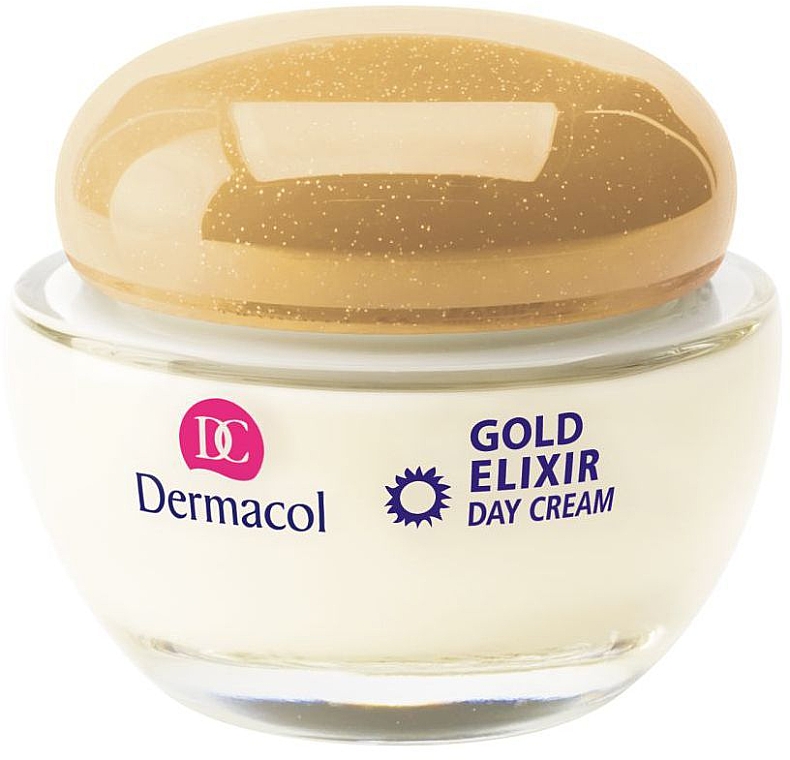 Набор - Dermacol Gold Elixir (f/cream/50ml + f/cream/50ml) — фото N2