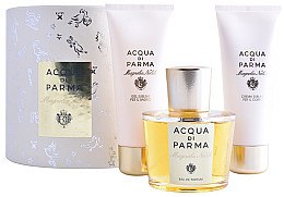 Духи, Парфюмерия, косметика Acqua di Parma Magnolia Nobile - Набор (edp/100ml + bth/gel 75ml + b/cr 75ml)