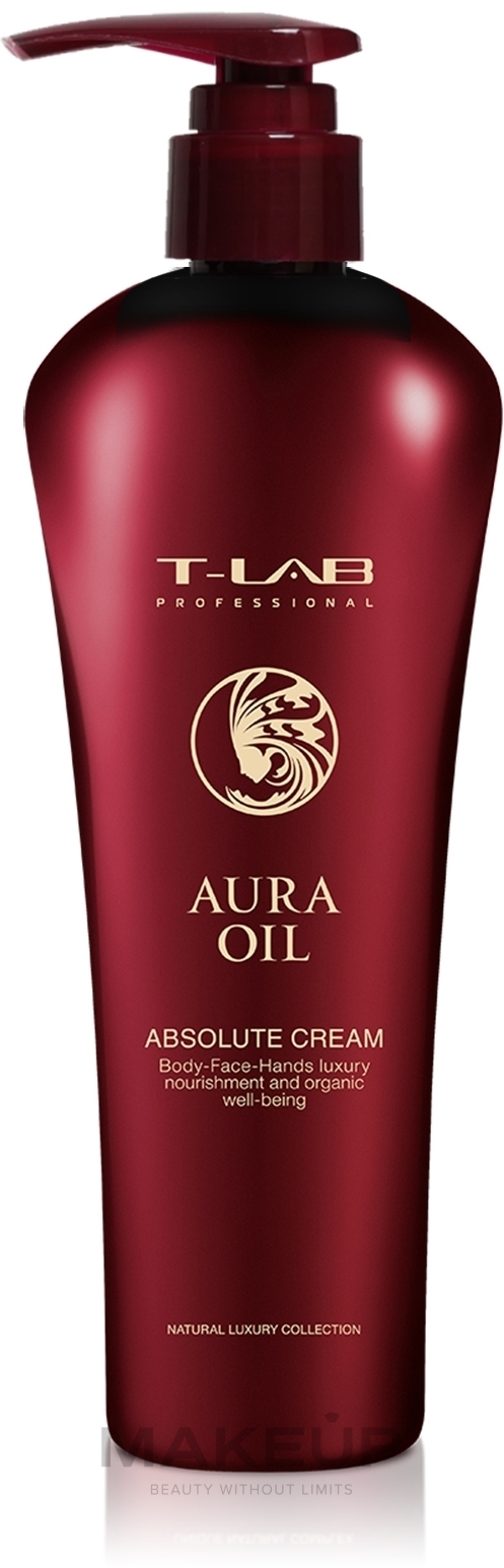 Крем для обличчя й тіла - T-Lab Professional  Aura Oil Absolute Cream — фото 300ml