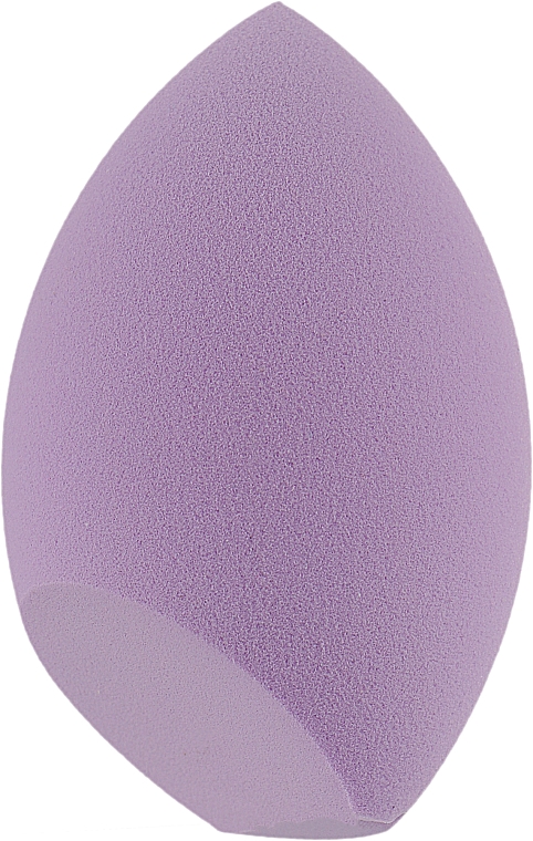 Спонж для макіяжу, бузковий - Tools For Beauty Olive 2 Cut Makeup Sponge Purple — фото N1