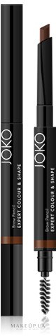 Карандаш для бровей - Joko Brow Pencil Expert Colour & Shape — фото 02