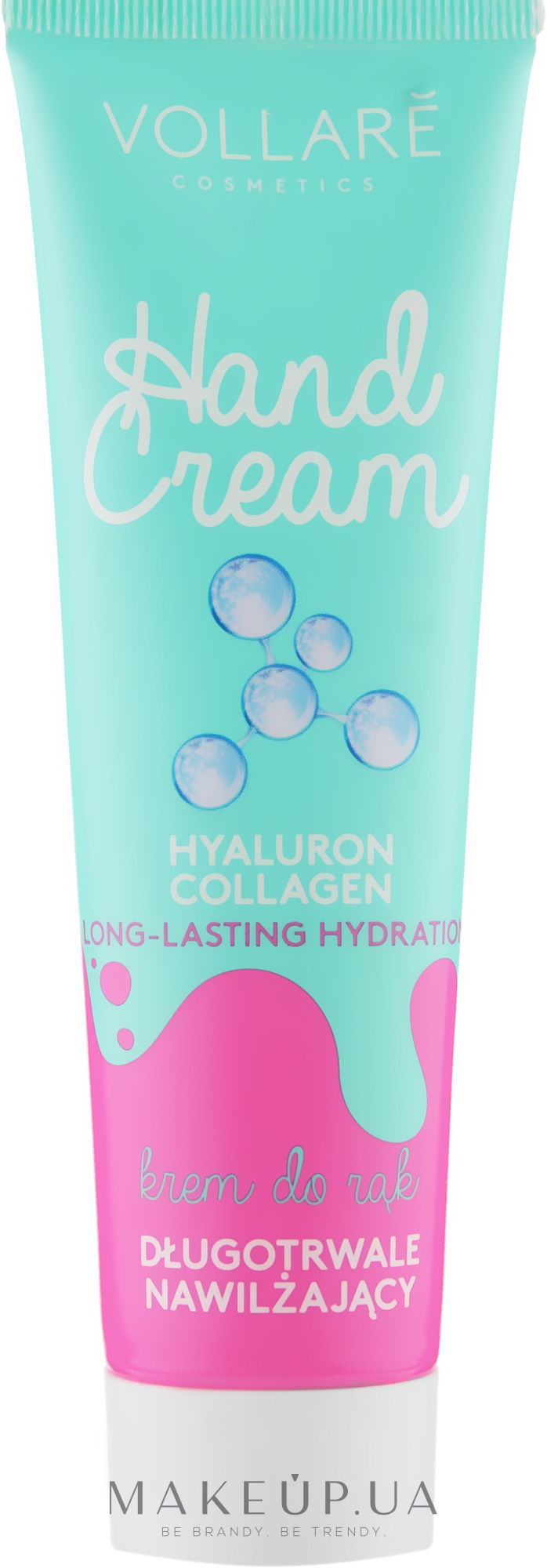 Увлажняющий и разглаживающий крем для рук - Vollare Cosmetics De Luxe Hand Cream Long Lasting Hydration — фото 100ml