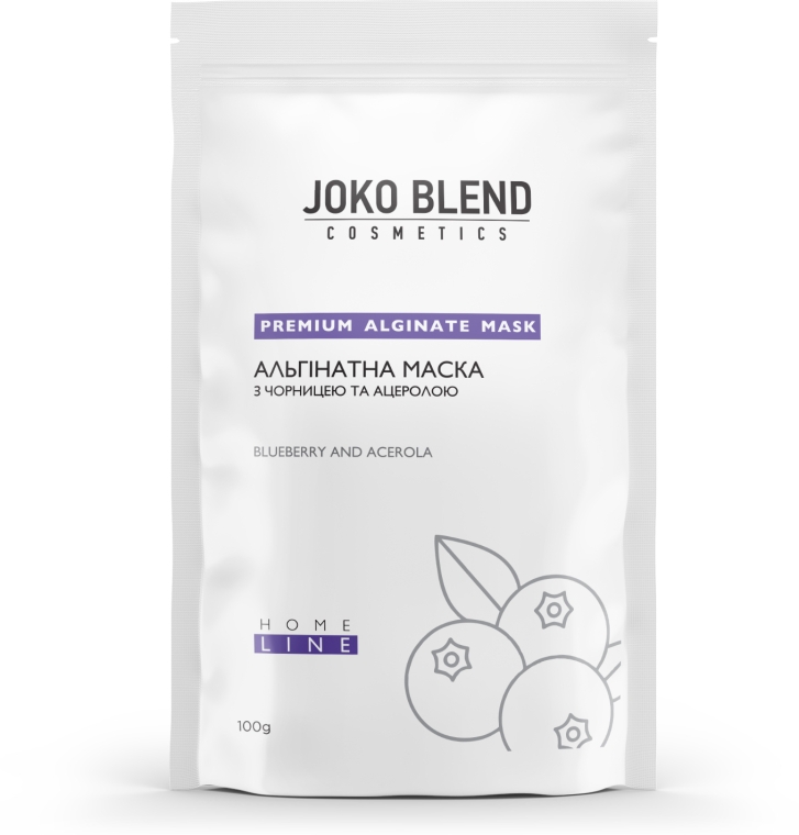 Альгинатная маска с черникой и ацеролой - Joko Blend Premium Alginate Mask — фото N3