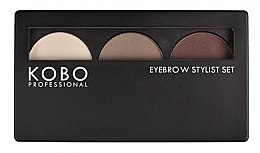 Парфумерія, косметика Набір для моделювання брів - Kobo Professional Eyebrow Stylist Set