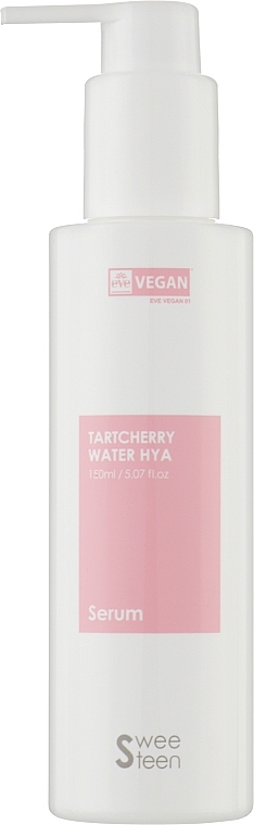 Сироватка для відновлення пружності і еластичності шкіри - Sweeteen Tartcherry Water HYA Serum — фото N2