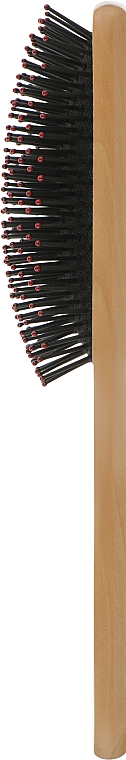 Щітка масажна з дерев'яною ручкою та пластмасовими зубцями - Vero Professional — фото N3