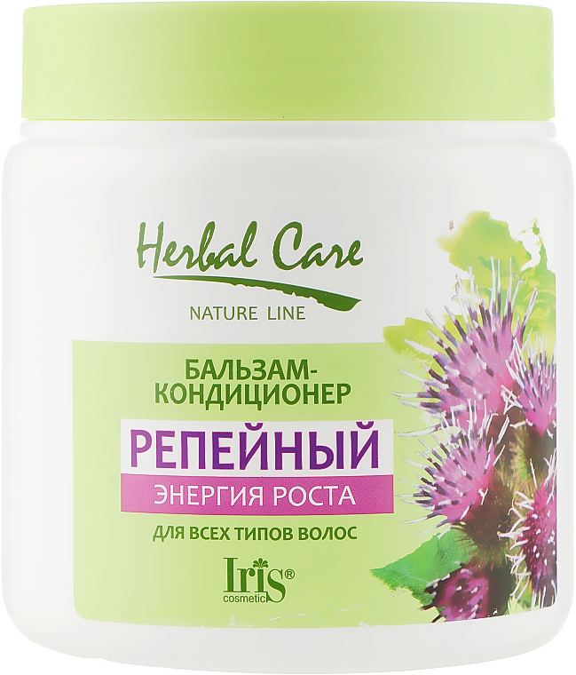 Бальзам-кондиционер "Репейный" для всех типов волос - Iris Cosmetic