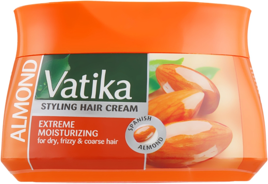 Крем для волосся зволожуючий - Dabur Vatika Naturals Extreme Moisturizing 