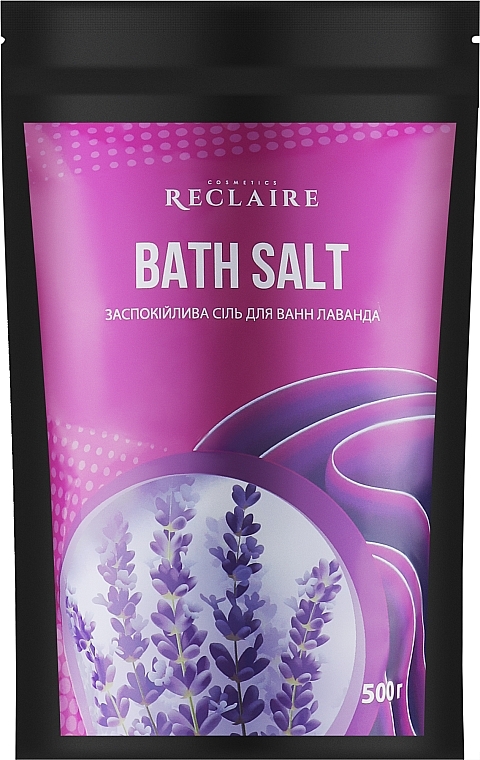 Заспокійлива сіль для ванн - Reclaire Bath Salt — фото N1