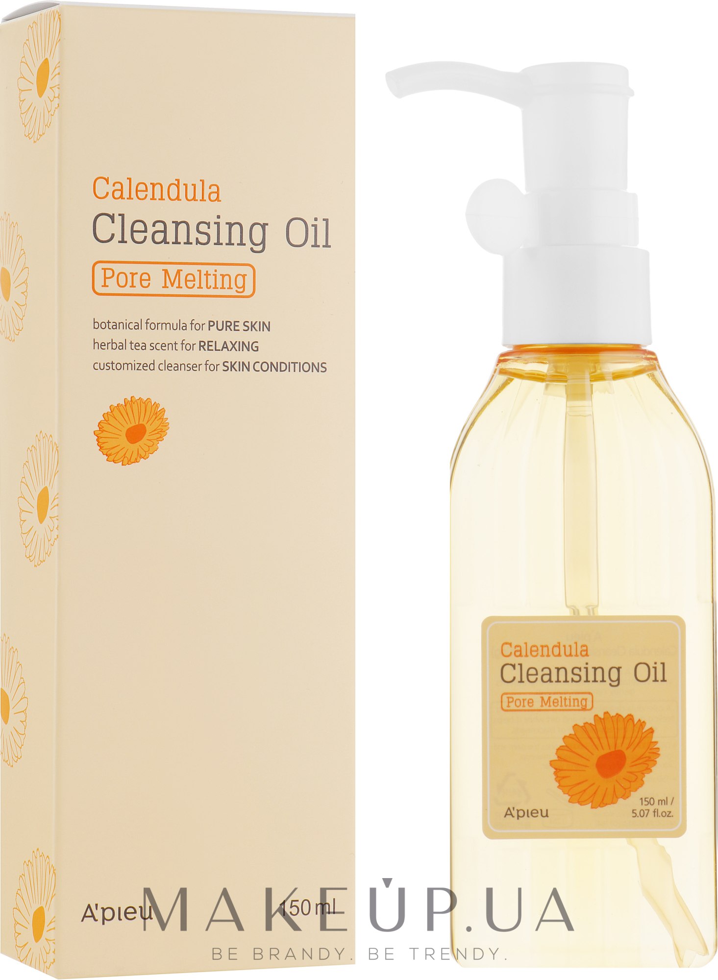 Очищувальна олія "Календула" - A'pieu Calendula Cleansing Oil — фото 150ml