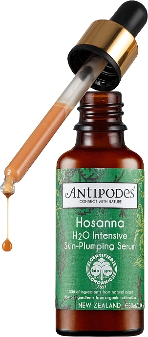 Інтенсивна сироватка для обличчя - Antipodes Hosanna H2O Intensive Skin-Plumping Serum — фото N2