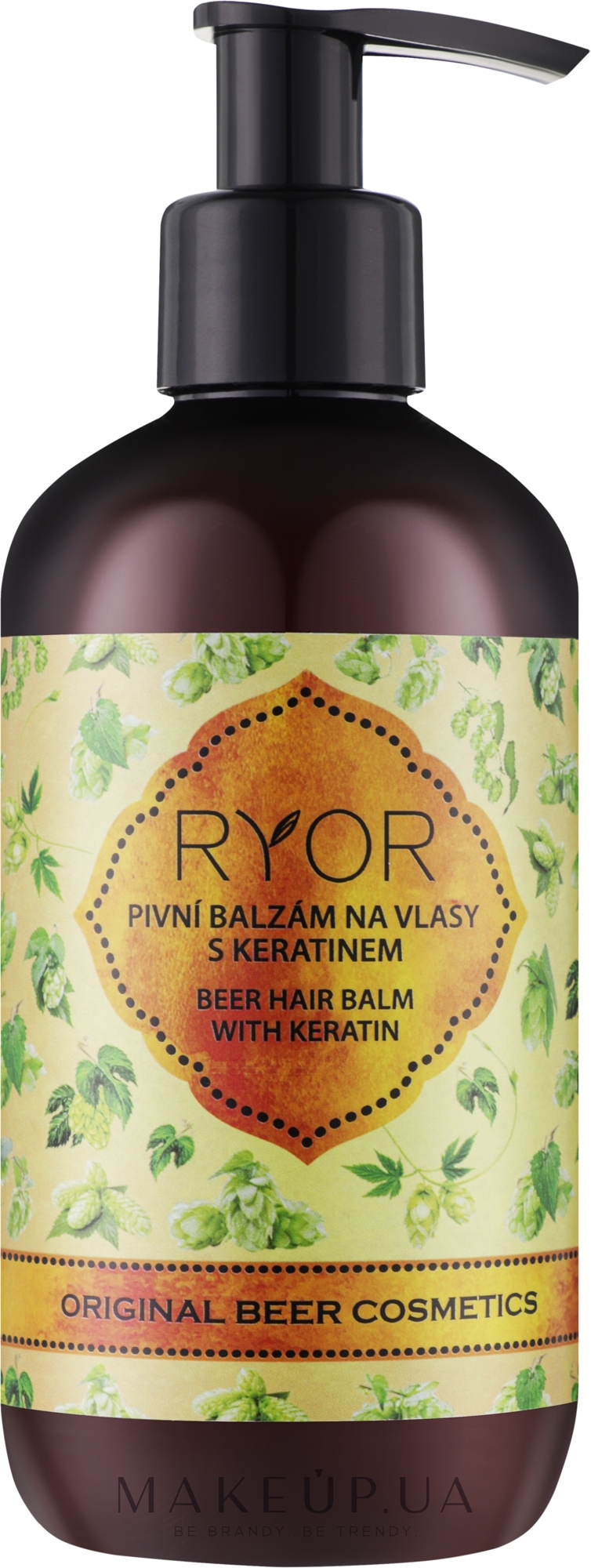 Пивной бальзам для волос - Ryor Original Beer Cosmetics — фото 250ml