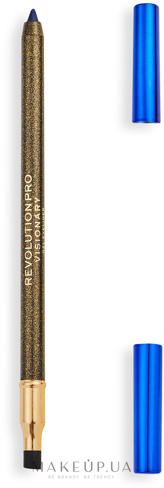 Гелевый карандаш для глаз - Revolution Pro Visionary Gel Eyeliner Pencil — фото Azure