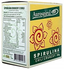 Харчова добавка "Спіруліна + хрумкий чилі" - Moma Aurospirul Spirulina Chili Crunchy — фото N2