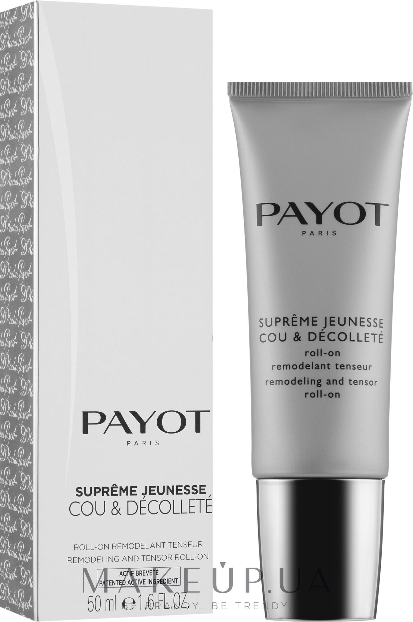 Ролер для догляду за шиєю й декольте - Payot Supreme Jeunesse Remodeling And Tensor Roll-On — фото 50ml