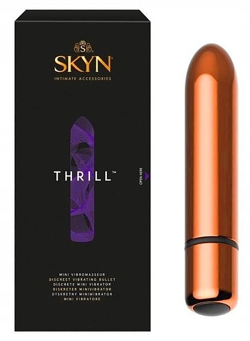 Мини-вибратор, 9 см - Unimil Skyn Thrill — фото N1