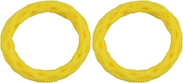 Резинки для волосся безшовні, Pf-162, жовті - Puffic Fashion — фото N1