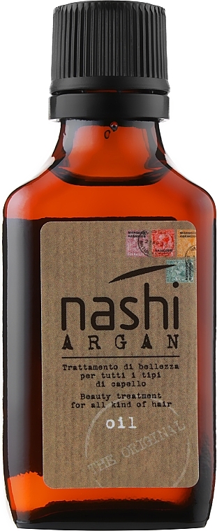 УЦІНКА Олія косметична для усіх типів волосся - Nashi Argan * — фото N1