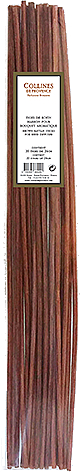 Ротангові палички для дифузора, 21 см, коричневі - Collines de Provence Rattan Sticks — фото N1