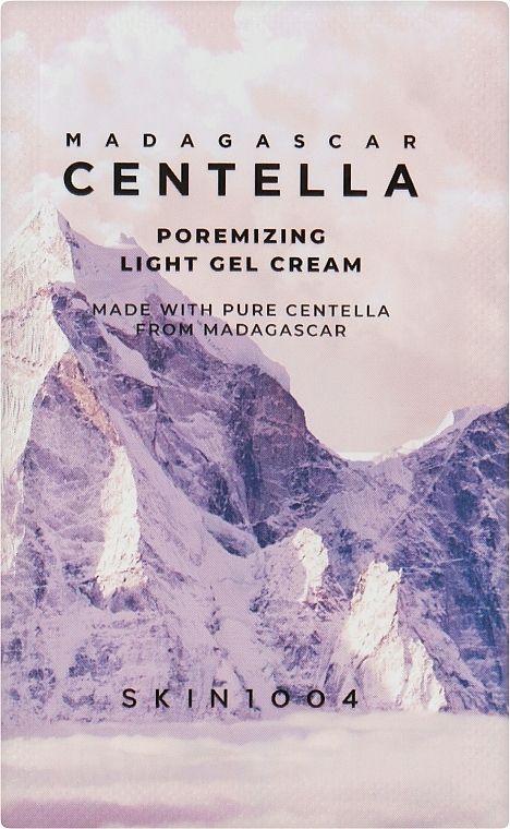 Легкий крем-гель для лица - SKIN1004 Madagascar Centella Poremizing Light Gel Cream (пробник) — фото N1
