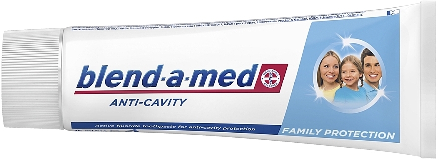 Зубная паста "Анти-кариес" для всей семьи - Blend-a-med Anti-Cavity Family Protect Toothpaste — фото N3