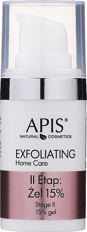 Домашний уход "Интенсивное обновление кожи за 20 дней" - Apis Professional Exfoliating Home Care (emuls/15ml + gel/15ml) — фото N2