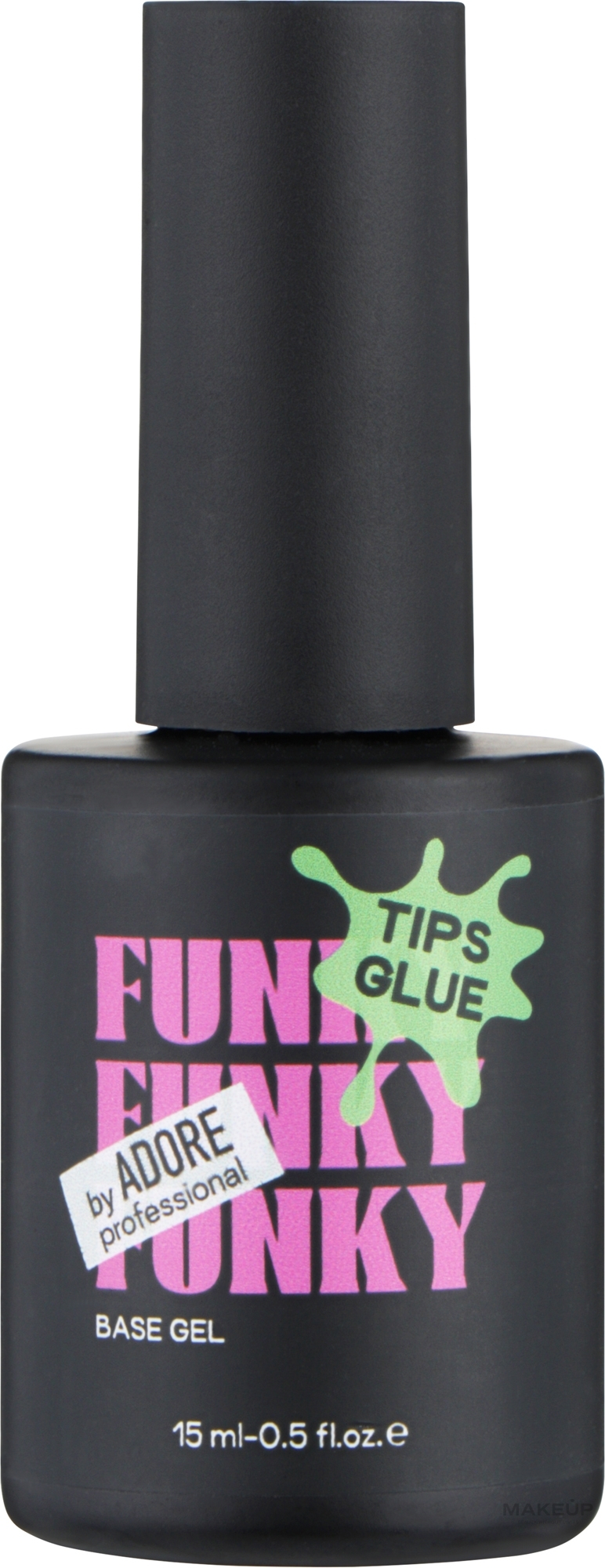 Гель-клей для гелевых типс - Adore Professional Funky Tips Glue Gel — фото 15ml