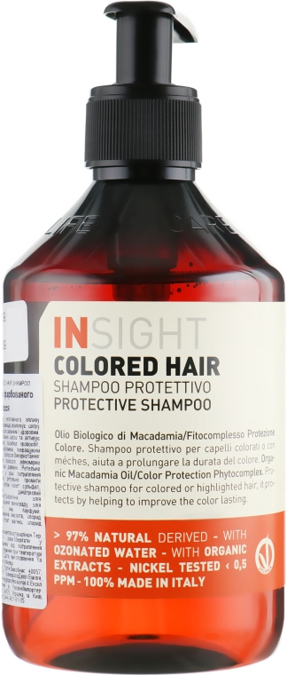 Шампунь для збереження кольору фарбованого волосся - Insight Colored Hair Shampoo Protective — фото N2